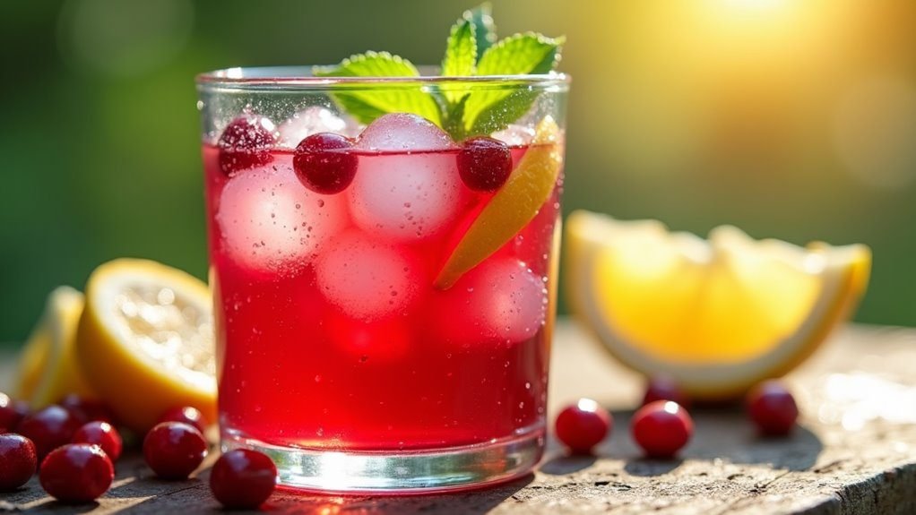 cranberry lemonade beverage recipe
