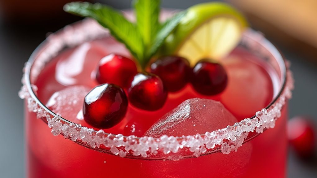 cranberry pomegranate cocktail recipe