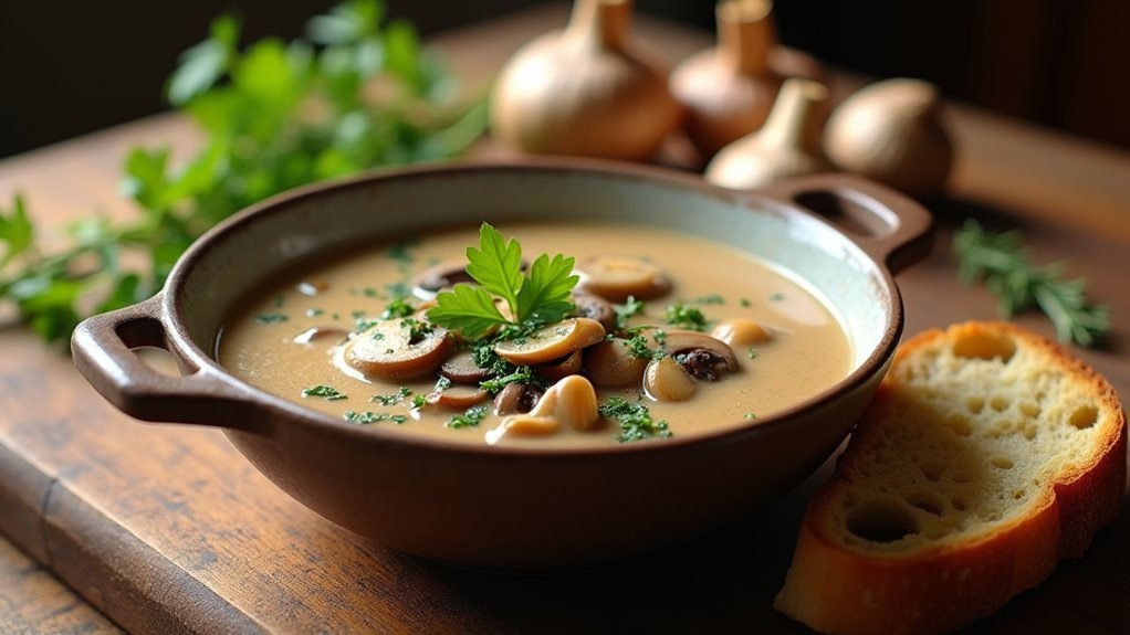 creamy mushroom delight