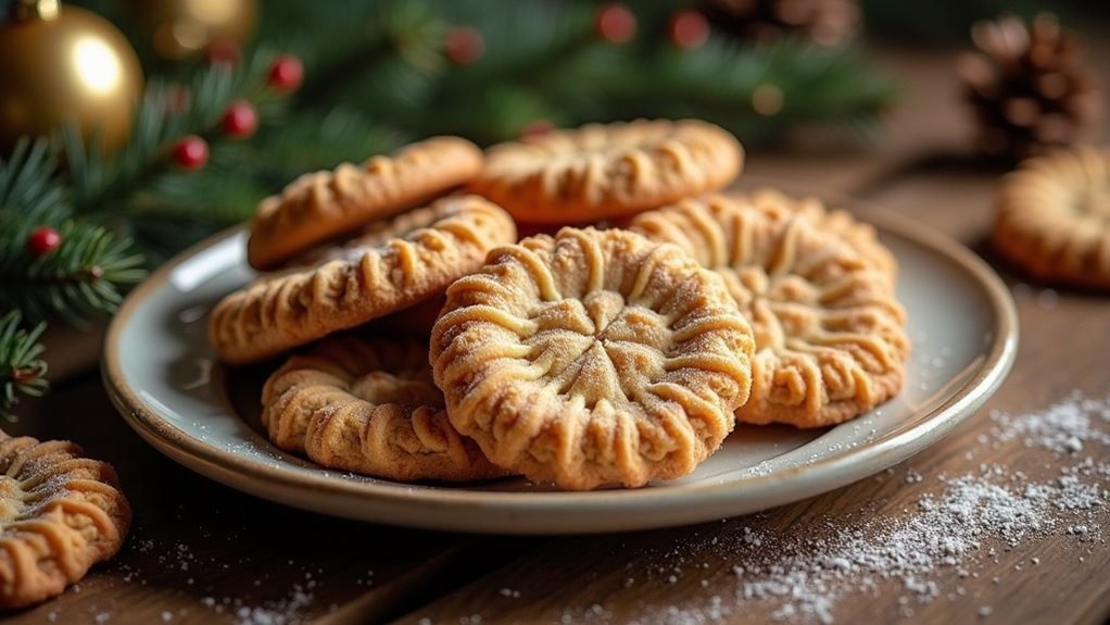 crispy spicy ginger cookies