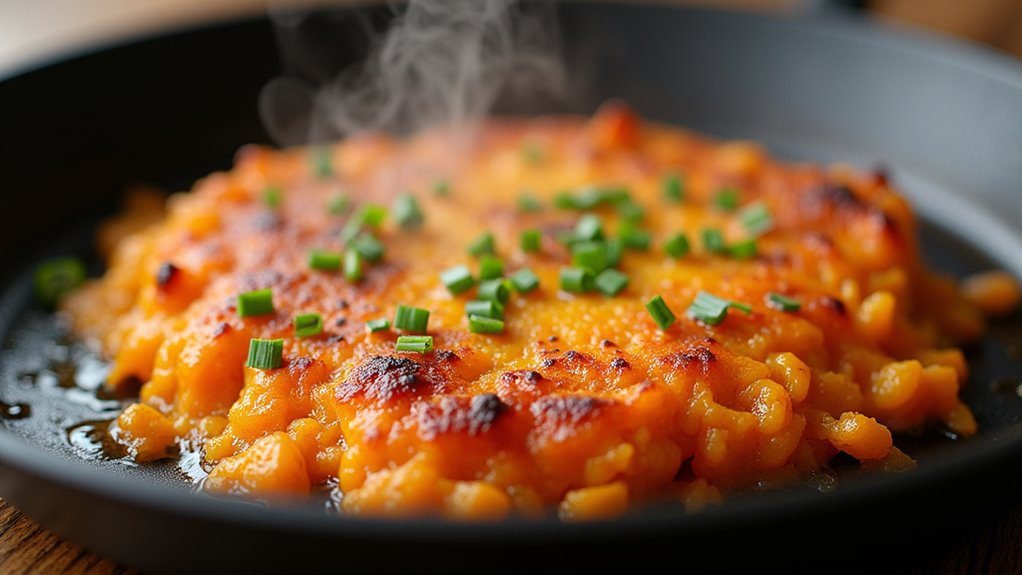 crispy sweet potato dish