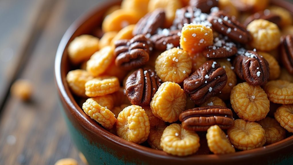 crunchy snack mix bliss