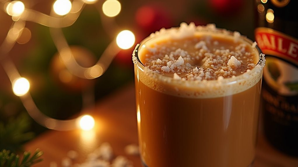 decadent dessert cocktail shot