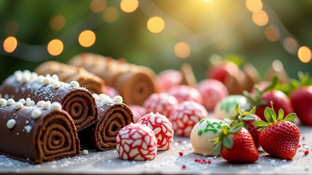 decadent festive desserts