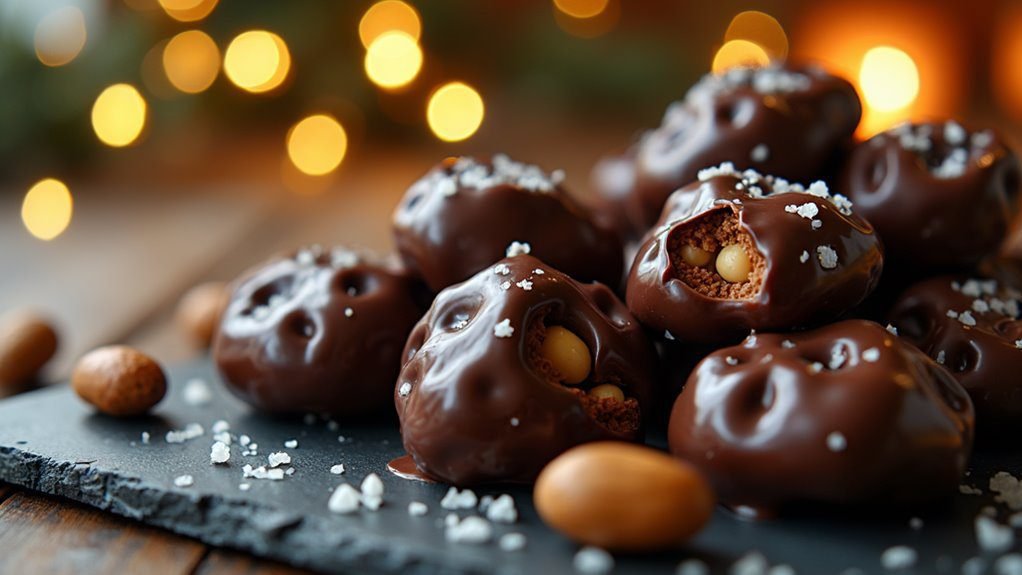 delicious chocolate nut treats