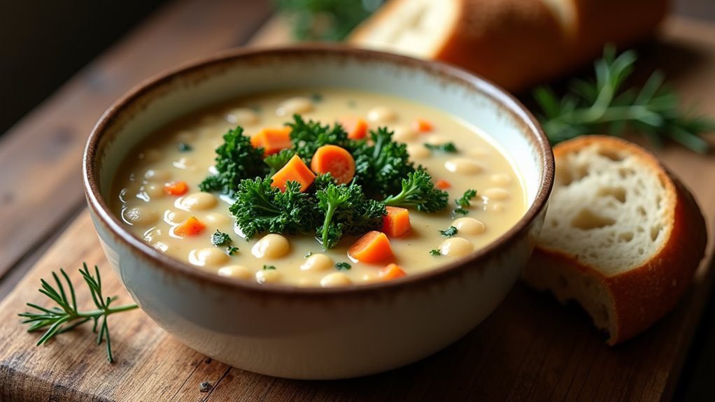 delicious creamy bean soup