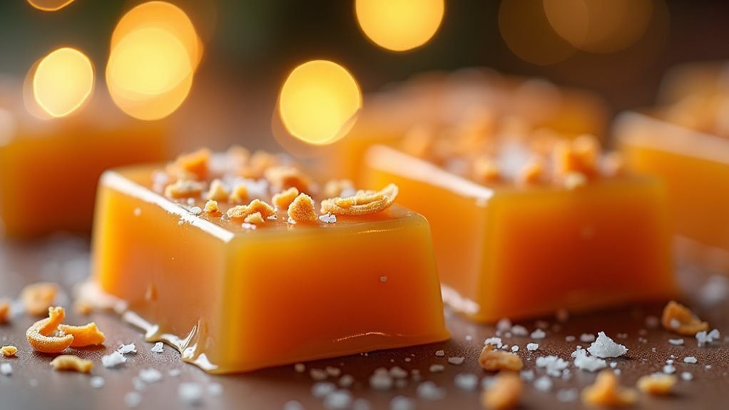 delicious creamy orange treats