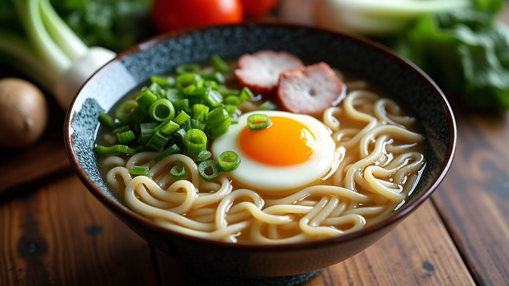 delicious japanese noodle dish