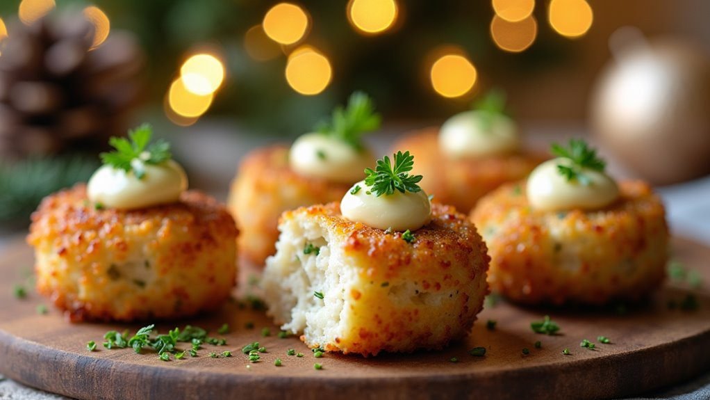 delicious seafood appetizer bites