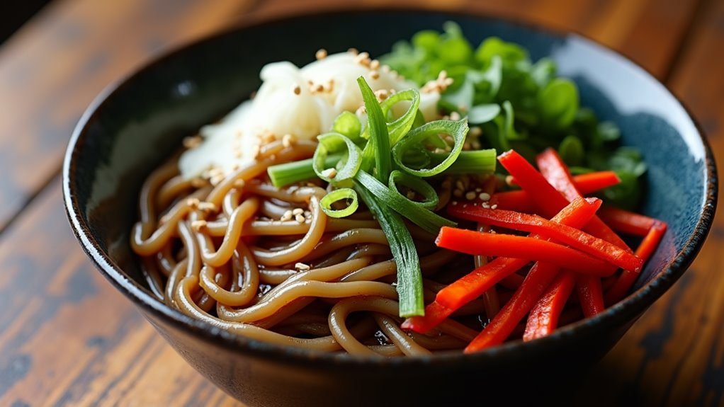 delicious soba noodle dishes