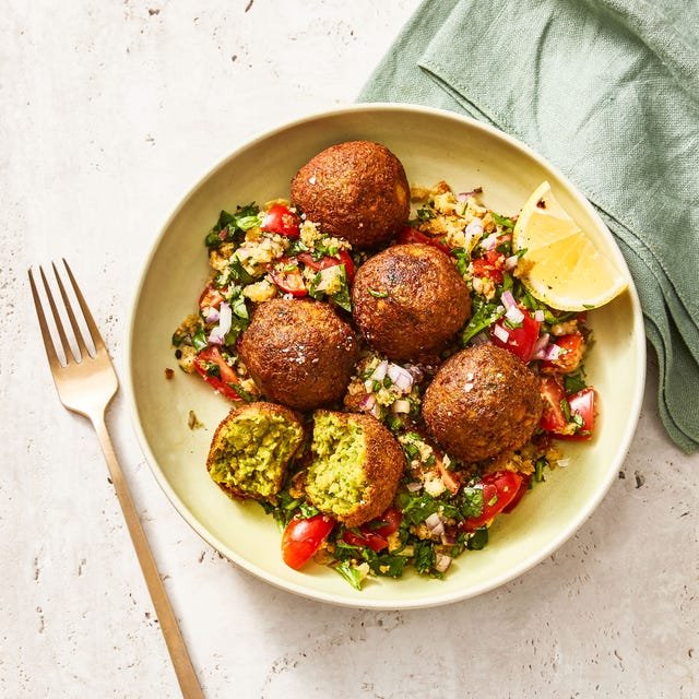 falafel chopped salad falafel chopped salad