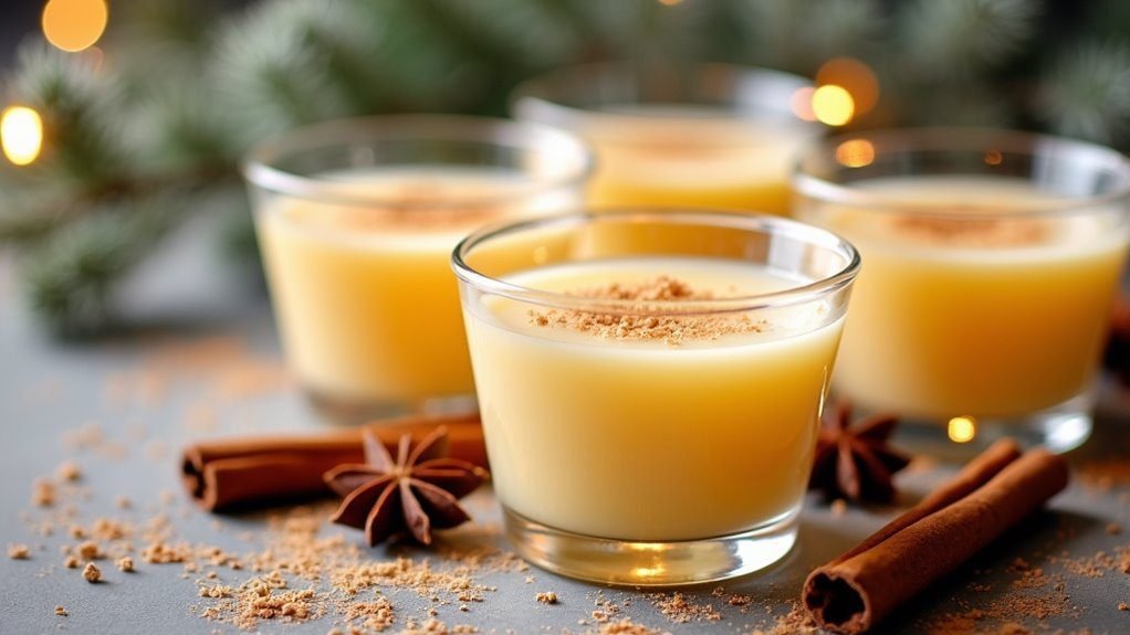 festive alcoholic dessert treat