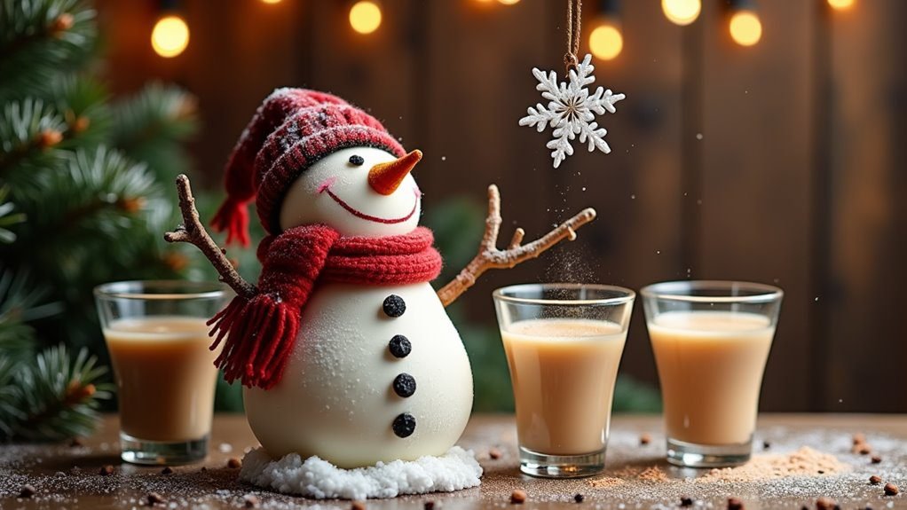 festive alcoholic winter cocktail