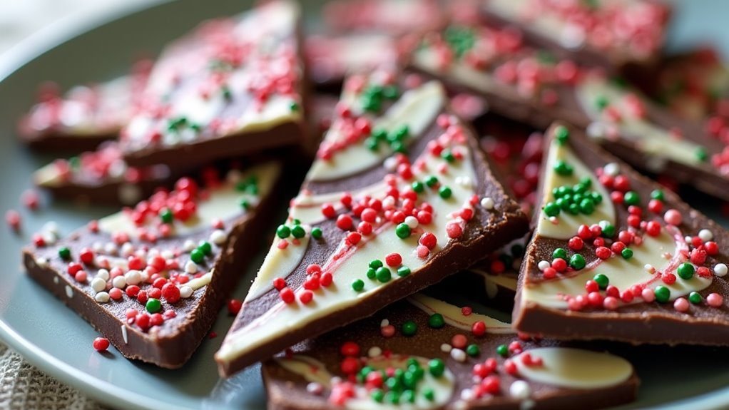 festive chocolate candy treat