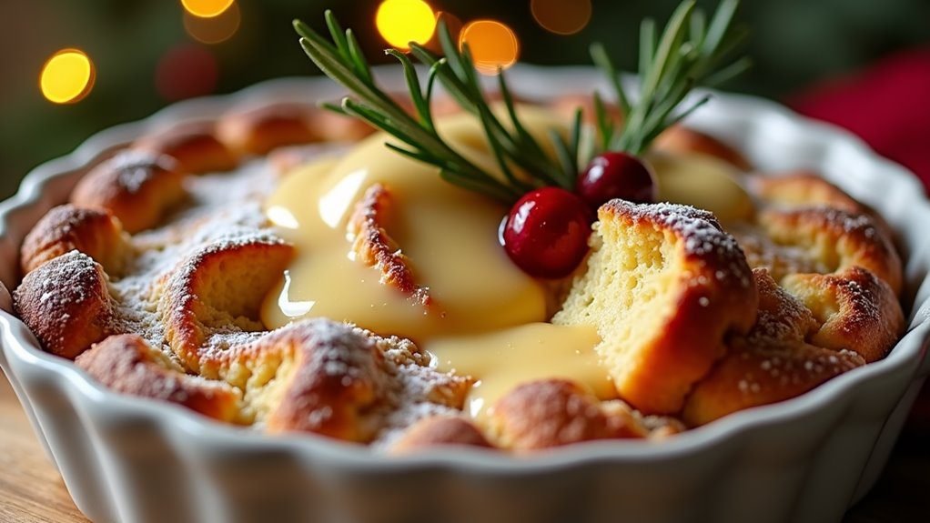 festive eggnog dessert delight