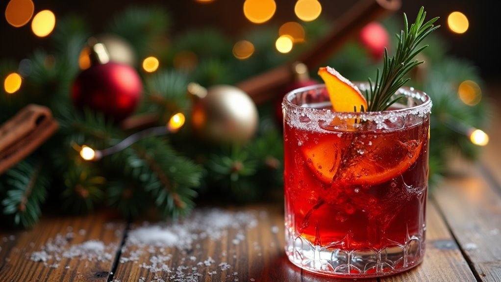 festive holiday cocktail recipe