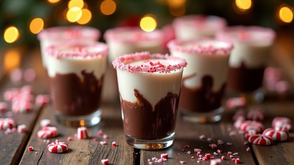 festive minty dessert beverage