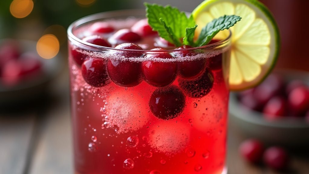 festive non alcoholic beverage