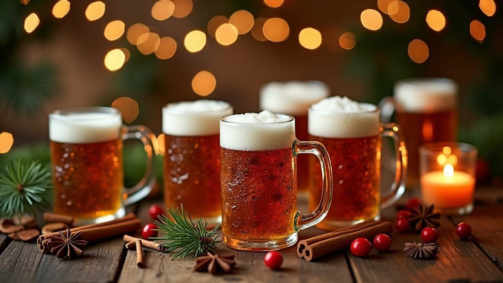 festive seasonal beer