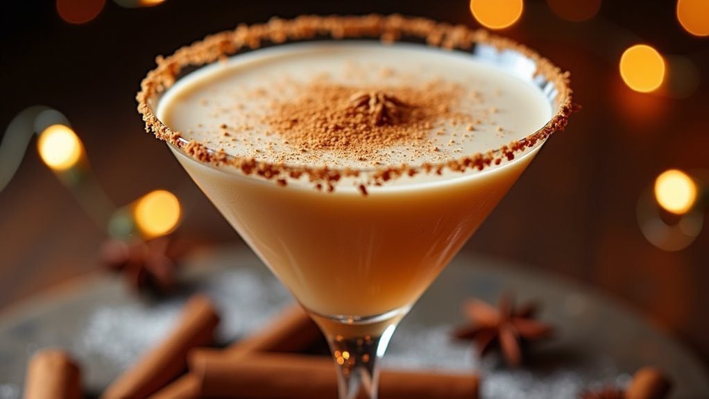 festive spiced cocktail delight