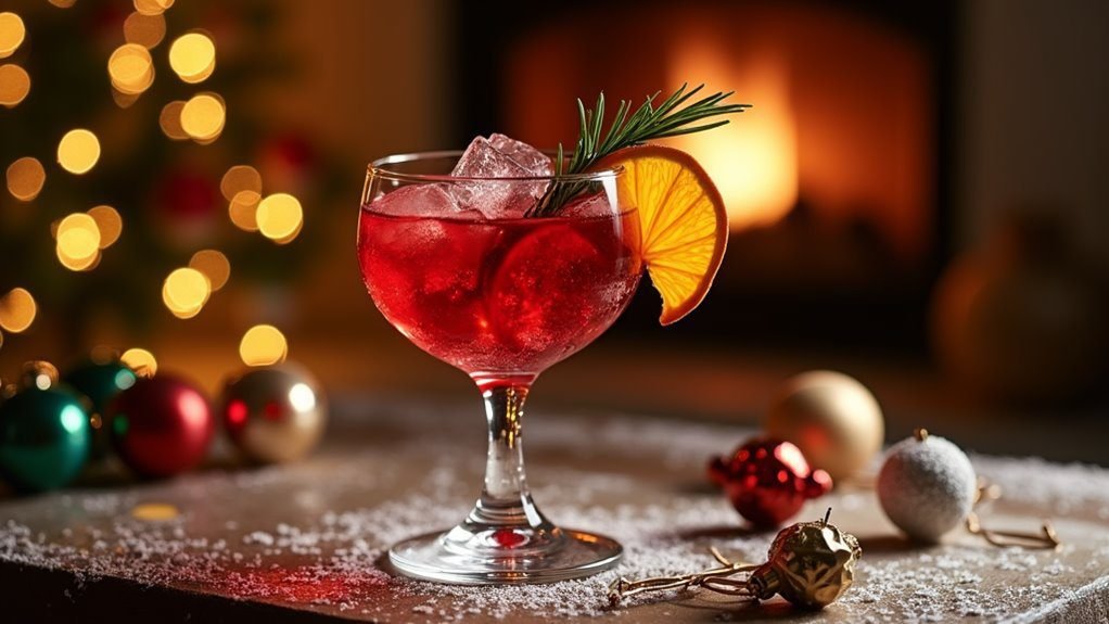 festive spiced cocktail recipe