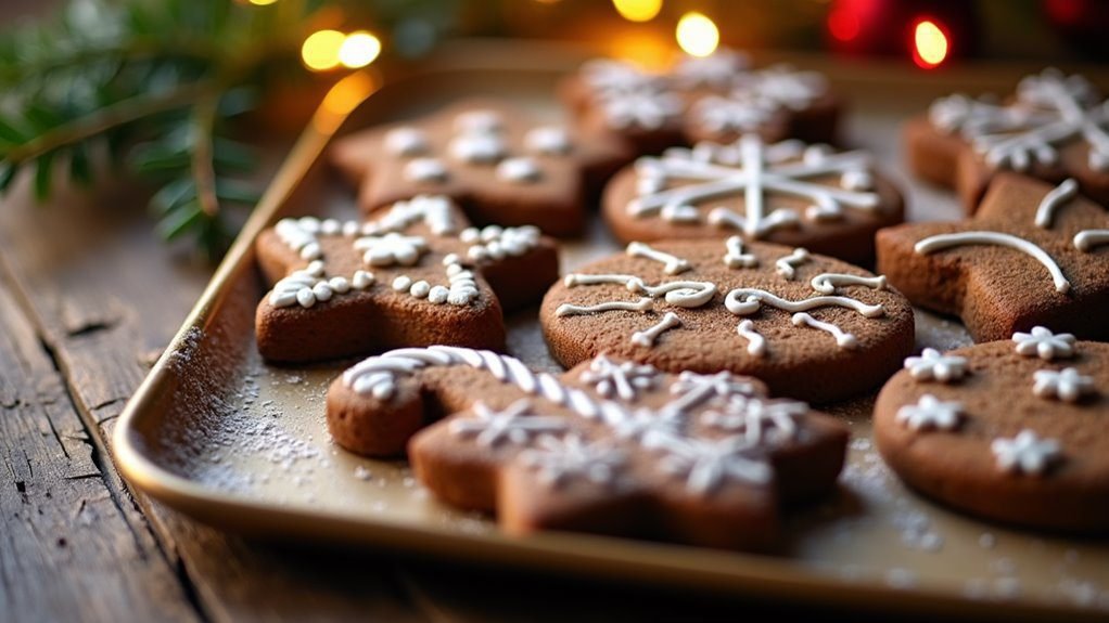 festive spiced sweet treats