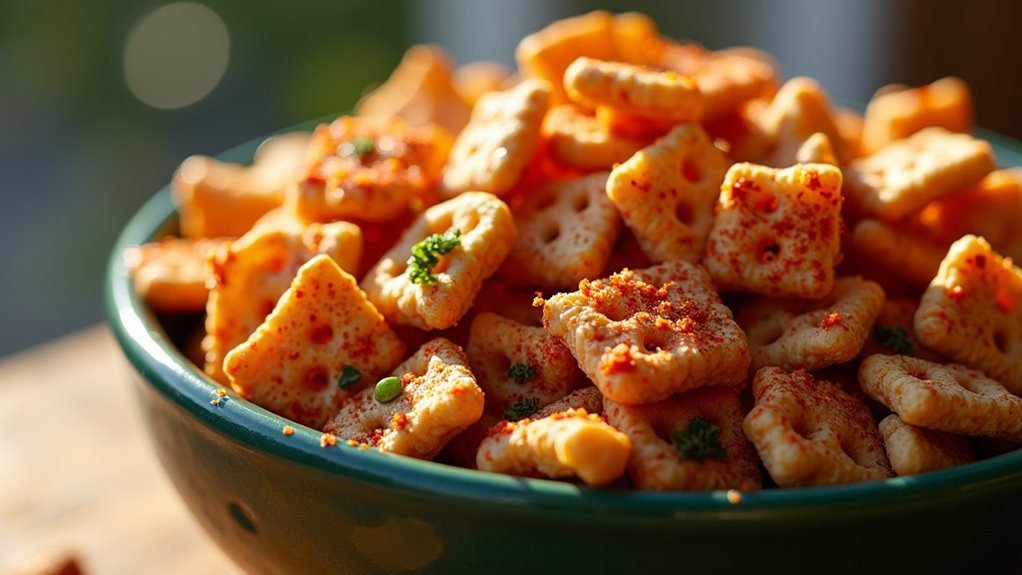 flavorful crunchy snack mix