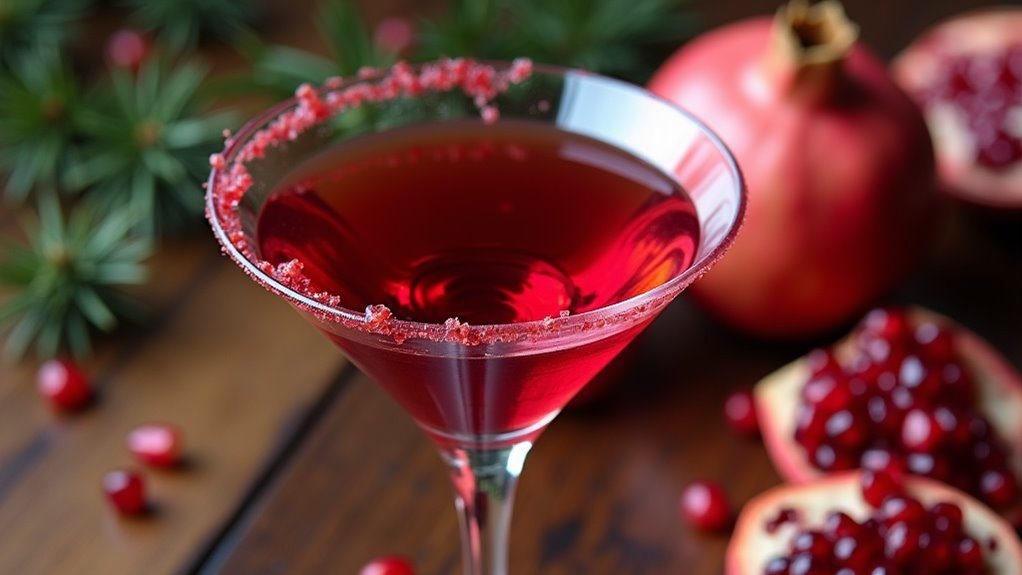 fruity cocktail with elegance