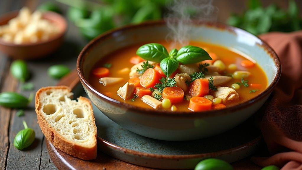 hearty italian chicken soup