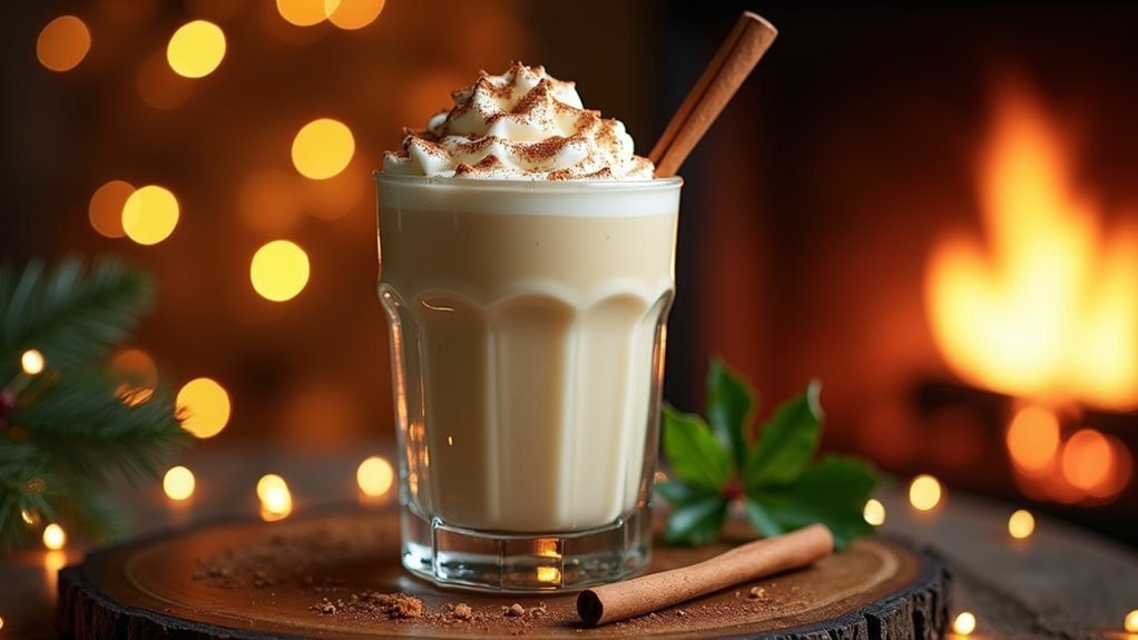 holiday inspired creamy beverage