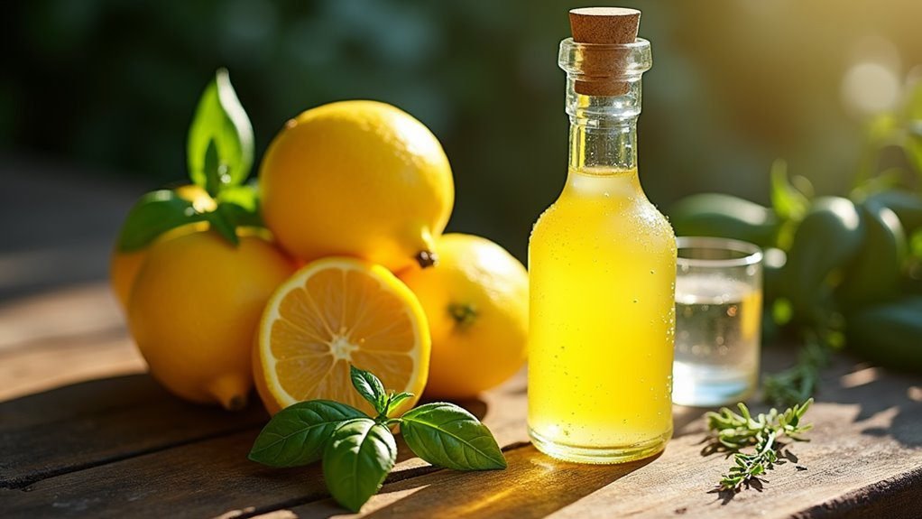 homemade limoncello liquor recipe