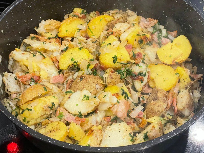 Bauernfrühstück, German Farmers Breakfast