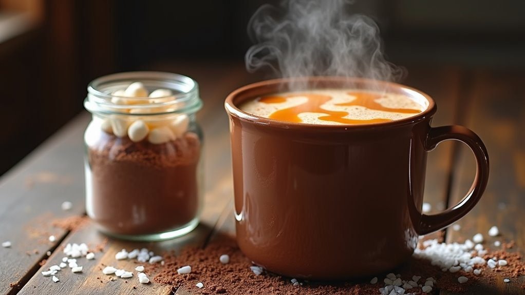 indulgent chocolate caramel treat