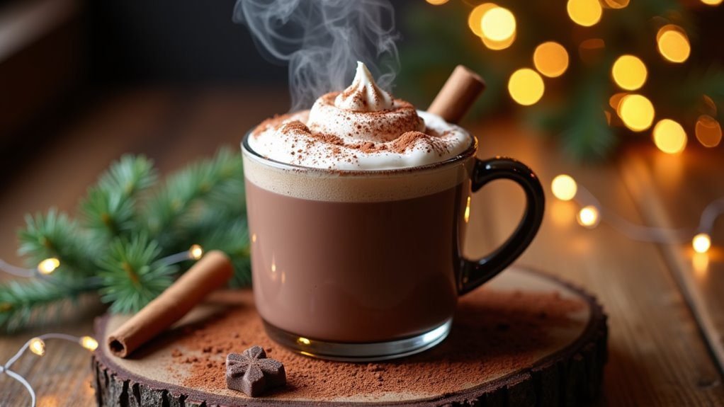 indulgent spiced chocolate drink