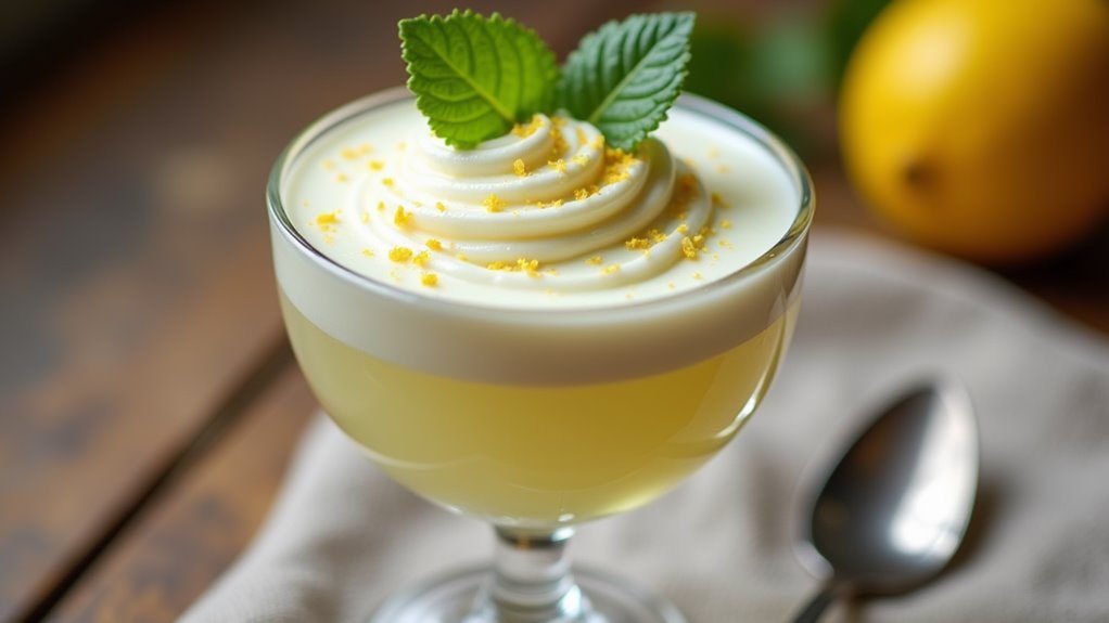 lemon flavored creamy delight