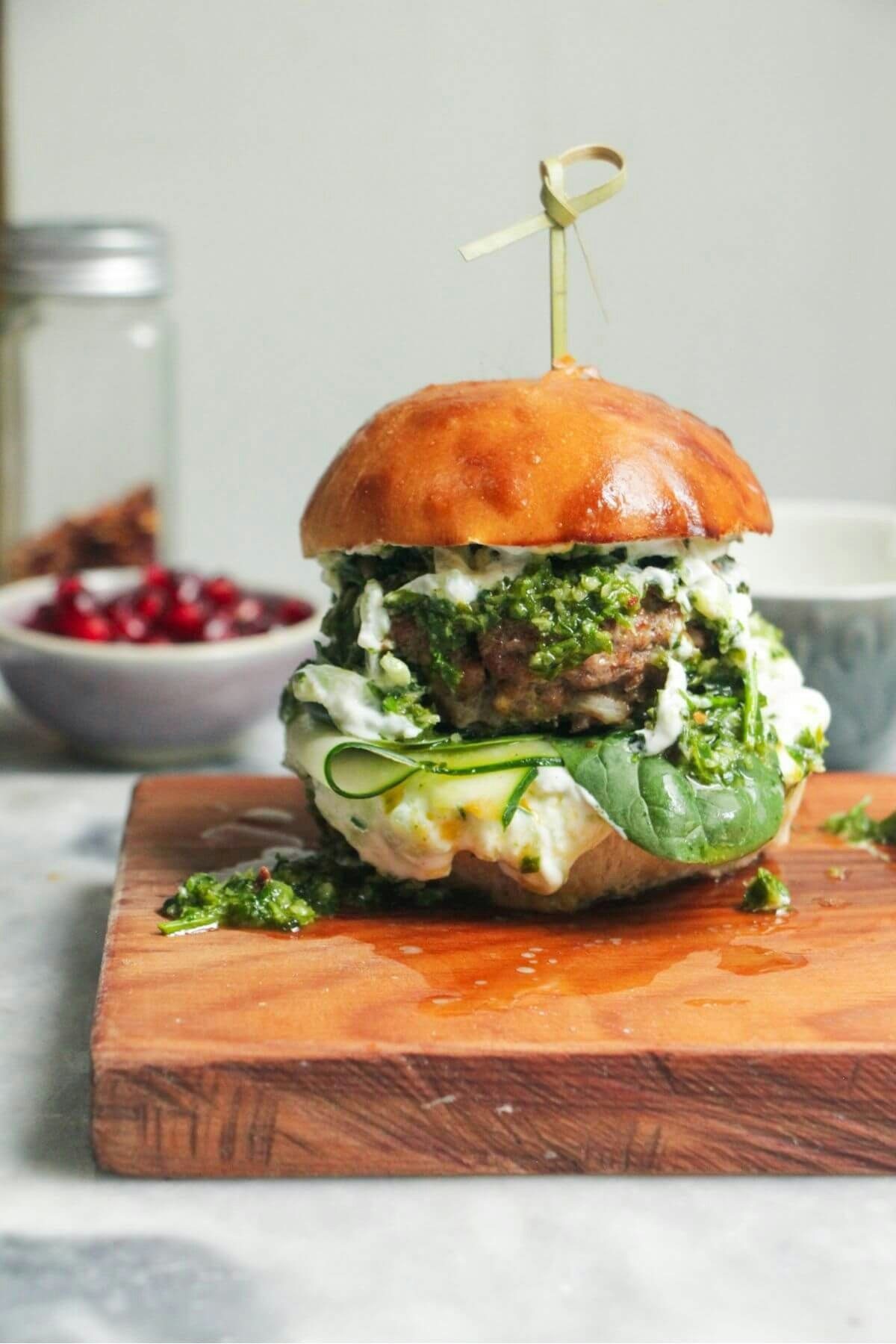 Cherrypick | Juicy Greek Style Lamb Burgers