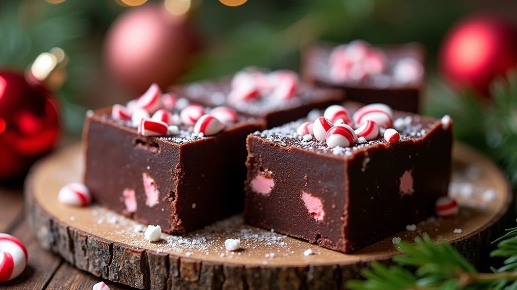 minty chocolate confection treat