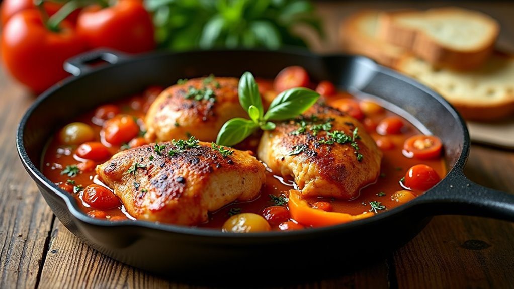 one pan chicken cacciatore recipe