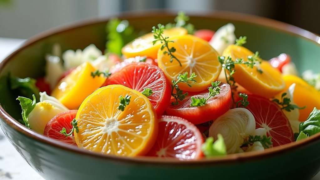 refreshing citrus fennel salad