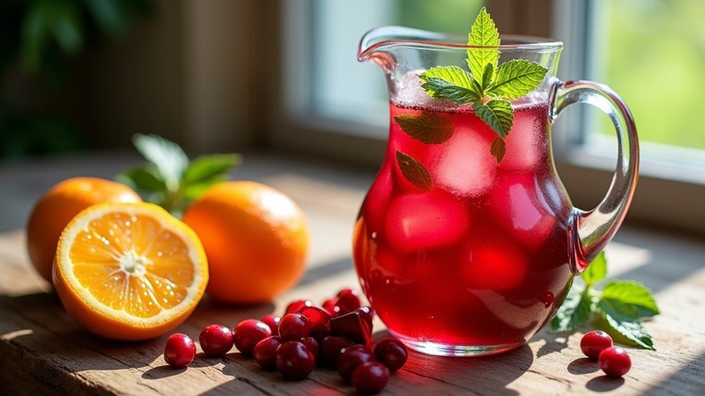 refreshing fruity beverage blend