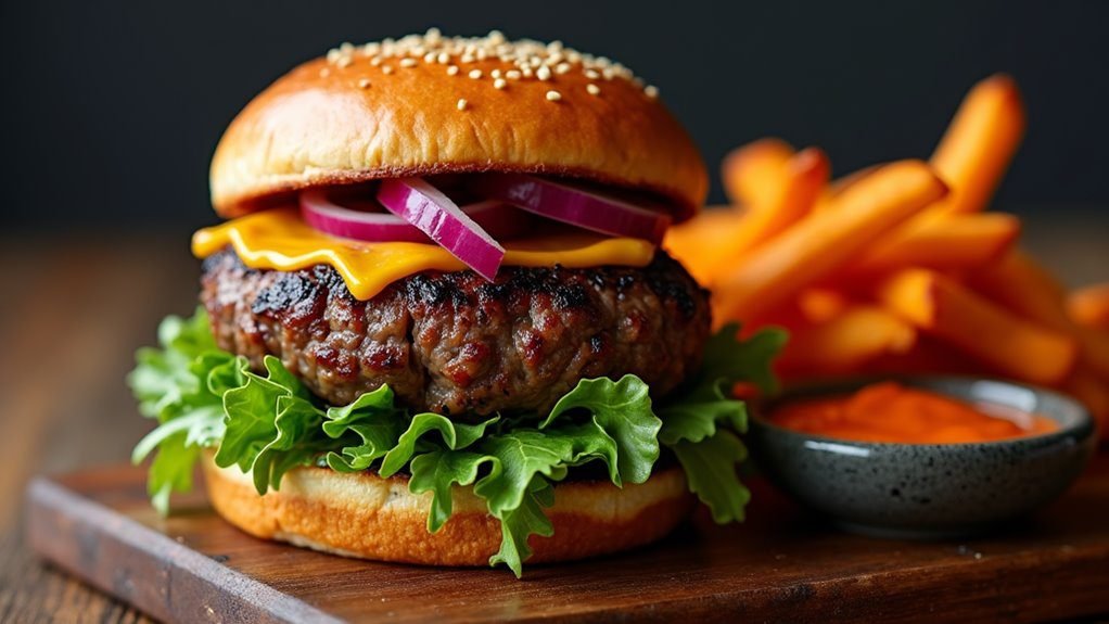 savory gourmet venison patties