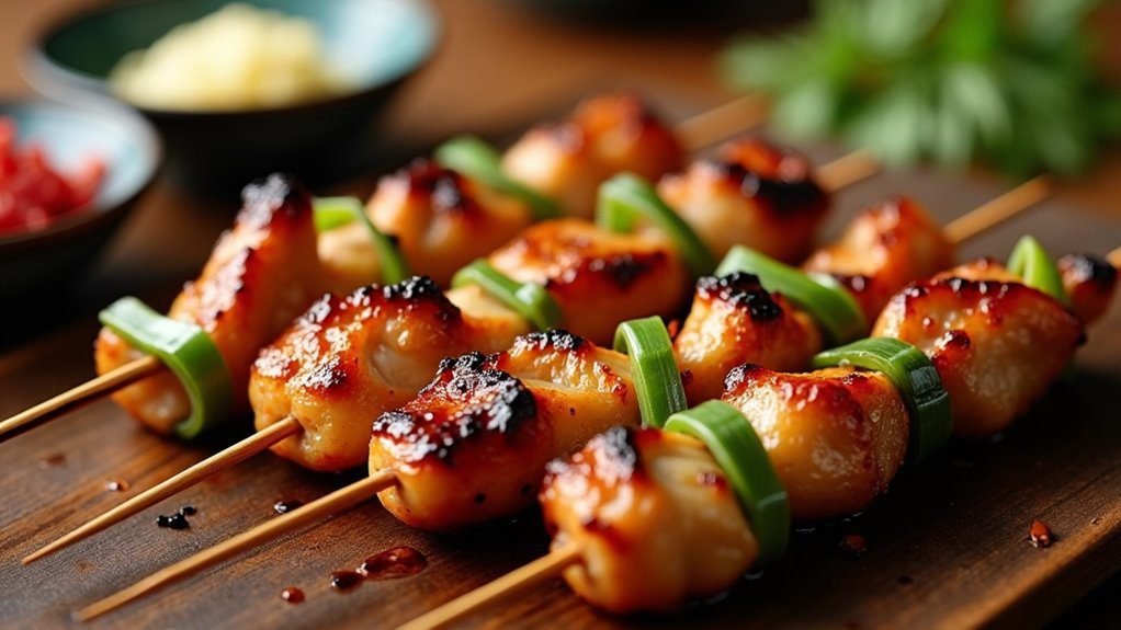 savory grilled chicken skewers