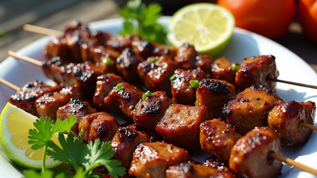 savory grilled lamb delights