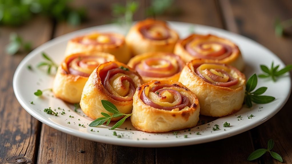 savory ham and cheese