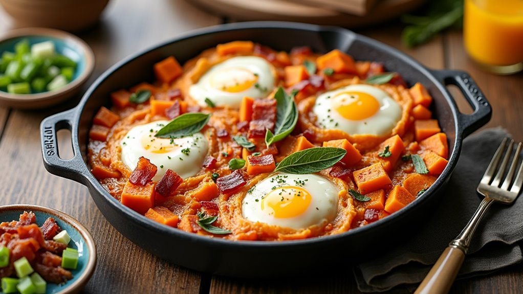 savory sweet potato bake