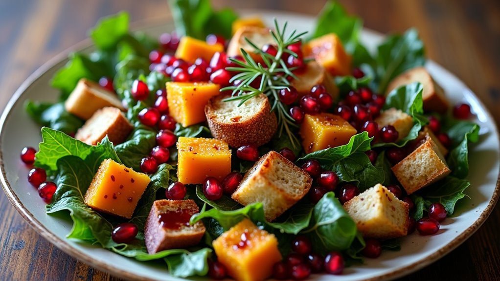 seasonal bread salad delight