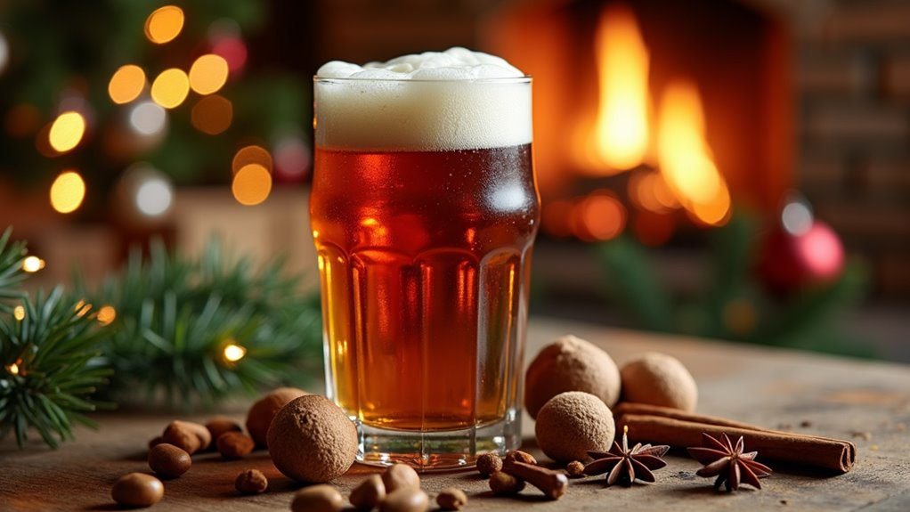 spiced brown ale beverage