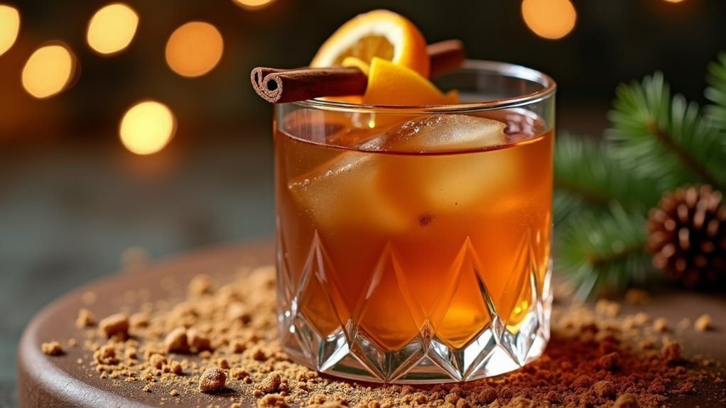 spiced holiday cocktail delight