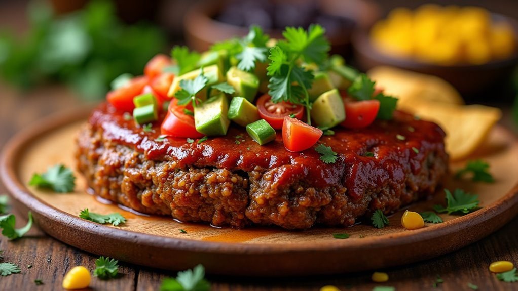 spicy mexican inspired meatloaf
