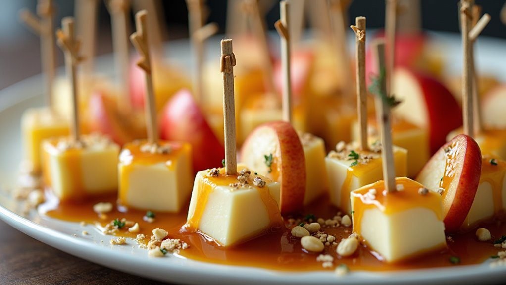 sweet and savory skewers